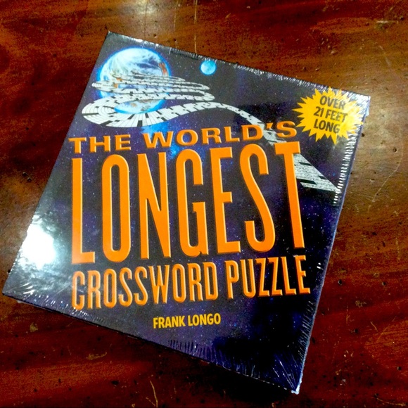 Sterling Publishing Other - New sealed The World’s Longest Crossword Puzzle
